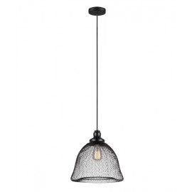 CLA-Cheveux: Black Iron Mesh Pendant lights
